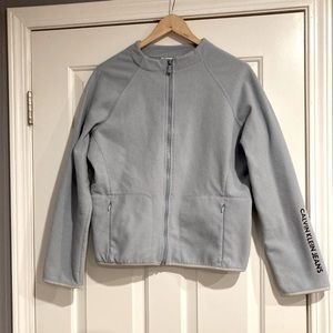 Calvin Klein Jeans Fleece Zip-Up Jacket L
